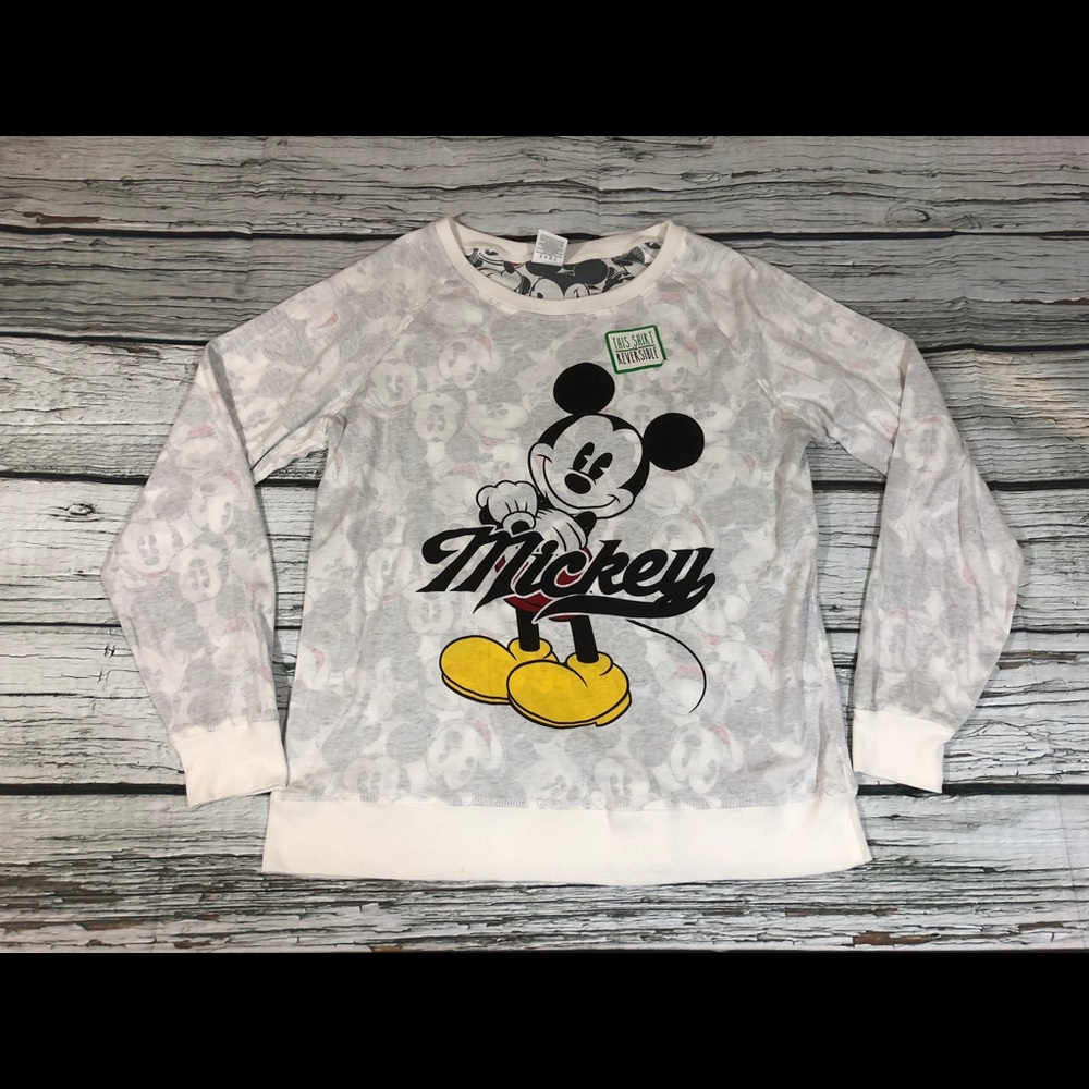 Mickey Mouse reversable sweater pullover